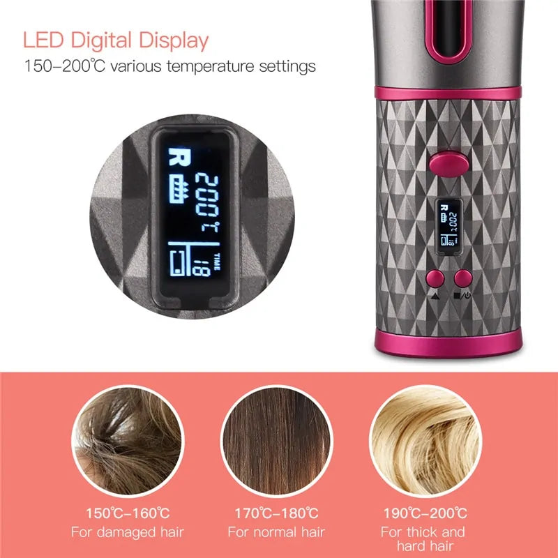 Cordless Hair Curler